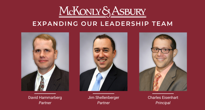 McKonly & Asbury Expands Leadership Team