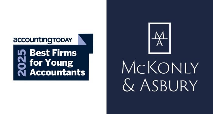 We’re Proud to Be Recognized as a Top Firm for Young Accountants — Ranked #20 for 2025