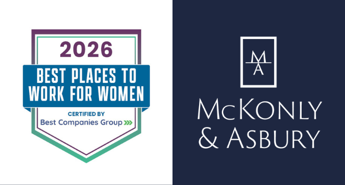 Firm Named #15 Best Place to Work for Women in the Nation